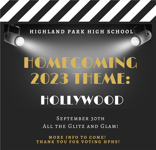 Homecoming Theme: Hollywood